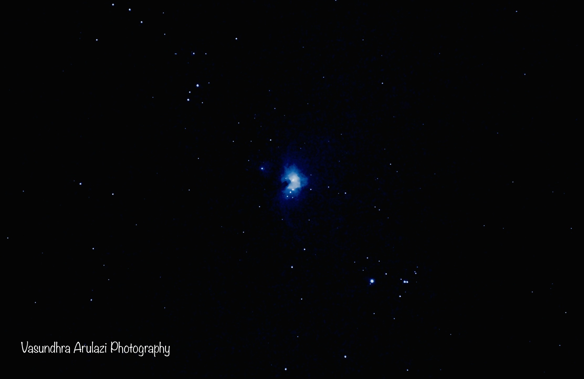 A First Glimpse into the Orion Nebula: A Photographic Odyssey